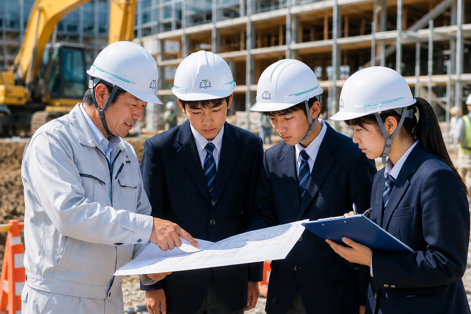 企業と学生の学びの様子